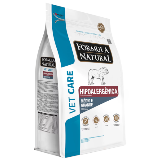 Racao Caes Formula Natural Ad Vet Care 10Kg M.G Hipoalergen