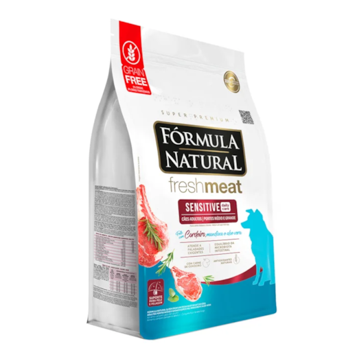 Ração Cães Formula Natural Adulto 12kg Fresh Meat Sensitive