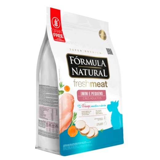 Ração Cães Fórmula Natural Adulto Fresh Meat 10kg Raças Mini e Pequeno Frango