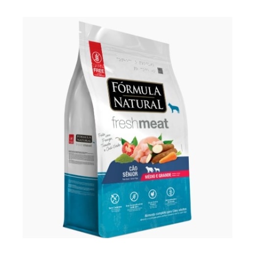 Racao Caes Formula Natural Adulto Fresh Meat 12Kg Medio/Gra