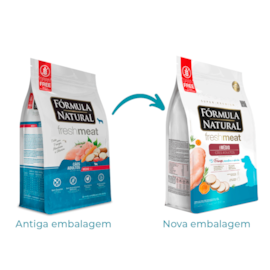 Ração Cães Fórmula Natural Adulto Fresh Meat 1KG Médio Frango