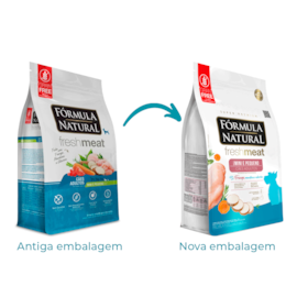 Ração Cães Fórmula Natural Adulto Fresh Meat 1KG Mini/Pequeno Frango