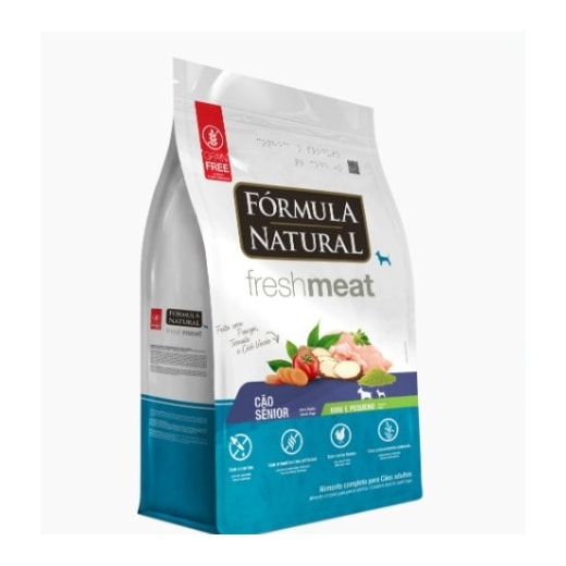 Ração Cães Fórmula Natural Adulto Fresh Meat 1KG Mini/Pequeno Sênior