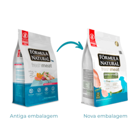 Ração Cães Fórmula Natural Adulto Fresh Meat 2,5KG Médio Controle de Peso