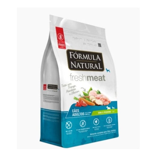 Ração Cães Fórmula Natural Adulto Fresh Meat 2,5KG Mini/Pequeno Frango