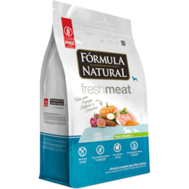 Ração Cães Fórmula Natural Adulto Fresh Meat 2,5KG Mini/Pequeno Light