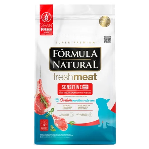 Ração Cães Formula Natural Adulto Fresh Meat Sensitive 10,1kg Cordeiro