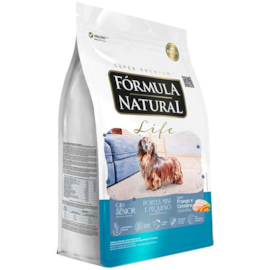 Ração Cães Formula Natural Adulto Life 10kg Mini e Pequeno Sênior