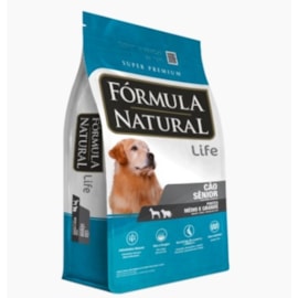 Ração Cães Fórmula Natural Adulto Life 15KG Médio/Grande Sênior