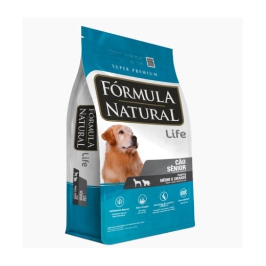 Ração Cães Fórmula Natural Adulto Life 15KG Médio/Grande Sênior