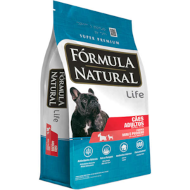 Ração Cães Fórmula Natural Adulto Life 1KG Mini/Pequeno