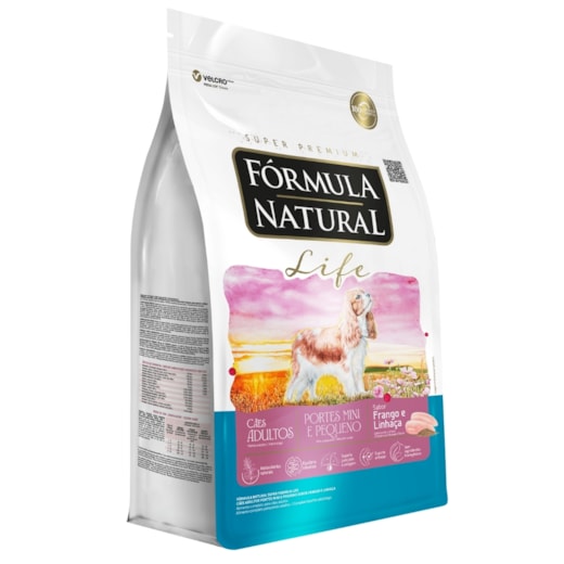 Ração Cães Fórmula Natural Adulto Life 1KG Mini/Pequeno