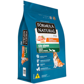 Ração Cães Fórmula Natural Adulto Pró 15KG Médio/Grande Sênior