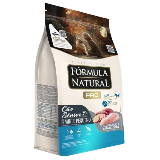 Ração Cães Fórmula Natural Adulto Pró 1KG Mini/Pequeno Sênior