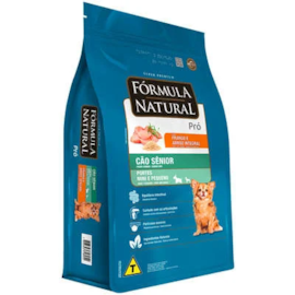 Ração Cães Fórmula Natural Adulto Pró 1KG Mini/Pequeno Sênior