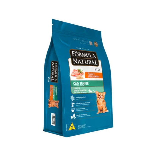 Ração Cães Fórmula Natural Adulto Pró 1KG Mini/Pequeno Sênior