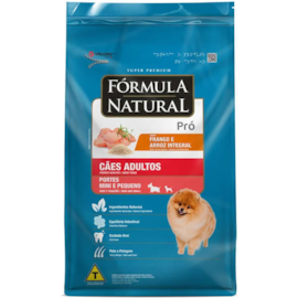 Ração Cães Fórmula Natural Adulto Pró 2,5KG Mini/Pequeno