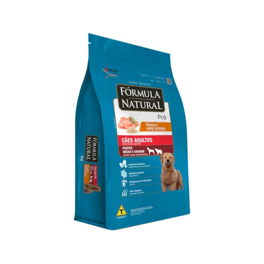 Ração Cães Fórmula Natural Adulto Pró 20KG Médio/Grande