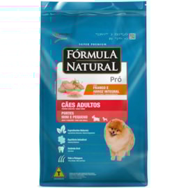 Ração Cães Fórmula Natural Adulto Pró 20KG Mini/Pequeno