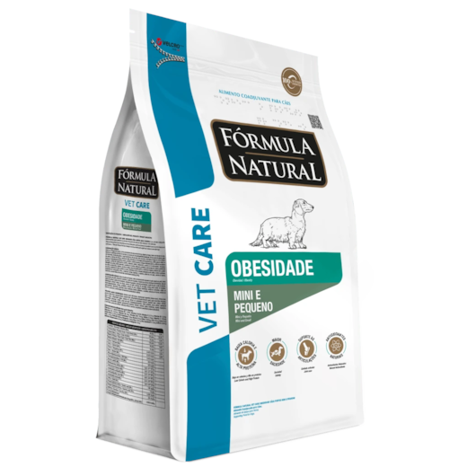 Ração Cães Fórmula Natural Adulto Vet Care 10,1KG Obesidade Mini/Pequeno