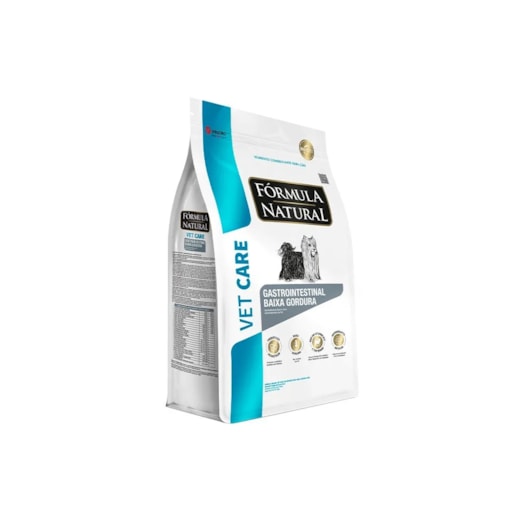 Ração Cães Fórmula Natural Adulto Vet Care 2KG Gastro Intestinal Baixa Gordura Porte Pequeno
