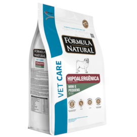 Ração Cães Fórmula Natural Adulto Vet Care 2KG Hipoalergênica Mini/Pequeno