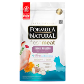 Ração Cães Formula Natural Filhote Fresh Meat 10kg Mini  e Pequeno Frango