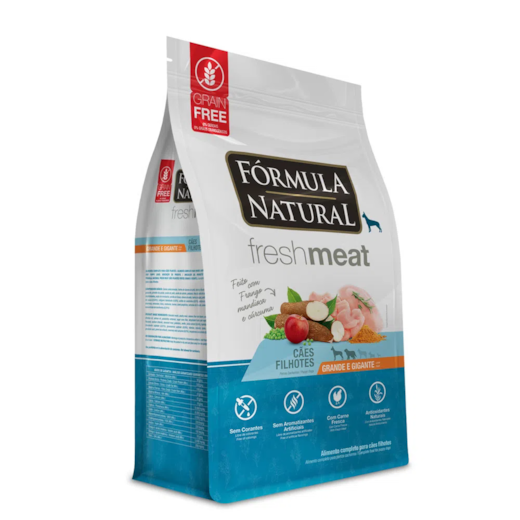 Ração Cães Fórmula Natural Filhote Fresh Meat 12KG Grande/Gigante