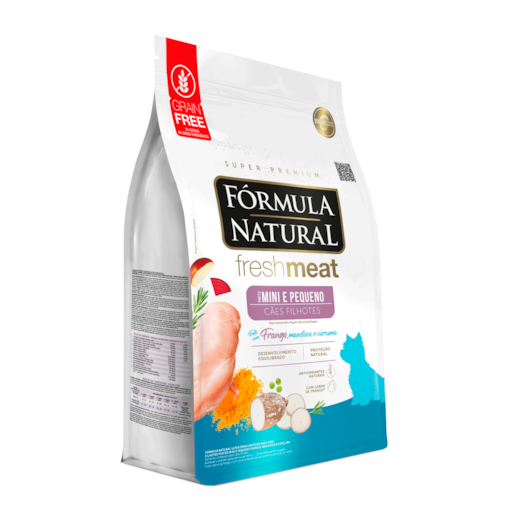 Ração Cães Fórmula Natural Filhote Fresh Meat 1KG Mini/Pequeno Frango