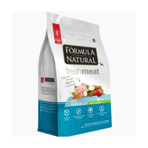 Ração Cães Fórmula Natural Filhote Fresh Meat 7KG Mini/Pequeno Frango