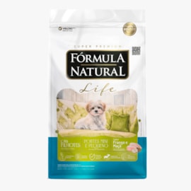 Ração Cães Fórmula Natural Filhote Life 15Kg Mini e Pequeno Frango