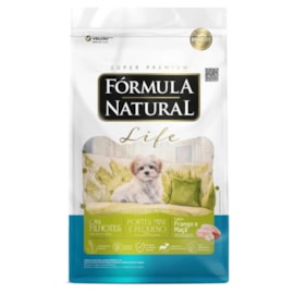 Ração Cães formula Natural Filhote Life Mini e Pequeno 10,1kg