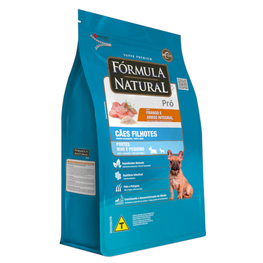 Racao Caes Formula Natural Filhote Pro 2,5Kg Mini/Pequeno F