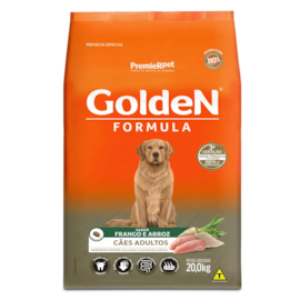 Ração Cães Golden Adulto Frango e Arroz 20kg