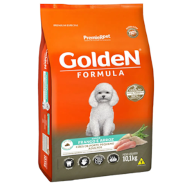 Ração Cães Golden Adulto Frango e Arroz Mini Bits 10,1kg