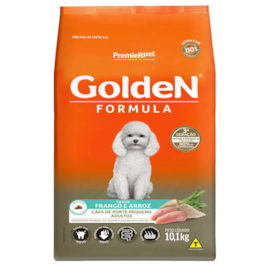 Ração Cães Golden Adulto Frango e Arroz Mini Bits 10,1kg