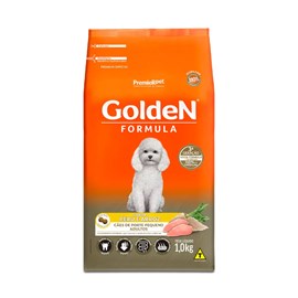Ração Cães Golden Adulto Mini Bits Peru 01Kg