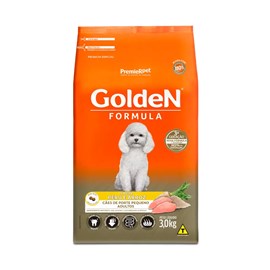 Ração Cães Golden Adulto Mini Bits Peru 03Kg