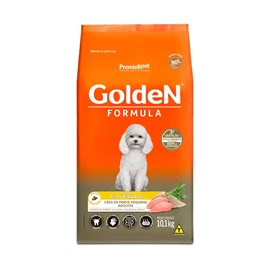 Ração Cães Golden Adulto Mini Bits Peru 10,1Kg