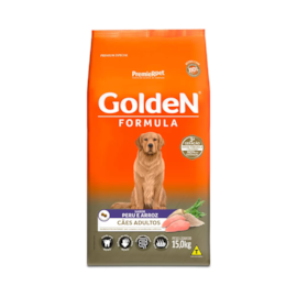 Ração Cães Golden Adulto Peru e Arroz 15kg