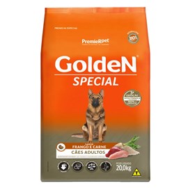 Ração Cães Golden Adulto Special Frango/Carne 20Kg