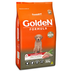 Ração Cães Golden Filhotes Frango e Arroz 20kg