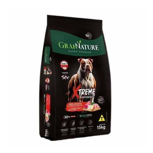 Ração Cães Gran Nature Adulto 15kg Xtreme Super Premium