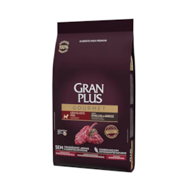 Ração Cães Gran Plus Filhote Mini Ovelha/Arroz Gourmet 03Kg