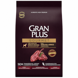 Ração Cães GranPlus Adulto Ovelha e Arroz Médio e Grande 15kg