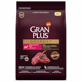Ração Cães GranPlus Adulto Ovelha e Arroz Mini Gourmet 3kg