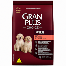 Ração Cães GranPlus Filhote Frango e Carne Choice 10,1kg