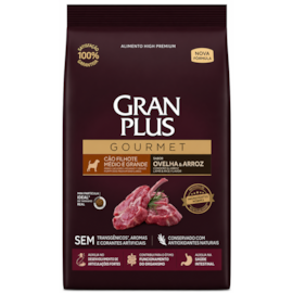 Ração Cães GranPlus Filhote Ovelha e Arroz Médio e Grande 15kg