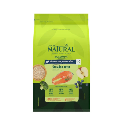 Racao Caes Guabi Natural Ad Mini/Peq/Med 2,5Kg Sensitive