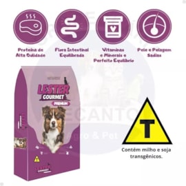 Ração Cães Lester 25kg Gourmet